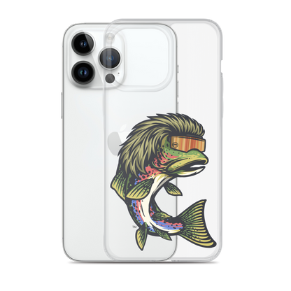 Trout Mullet iPhone Case - Clear