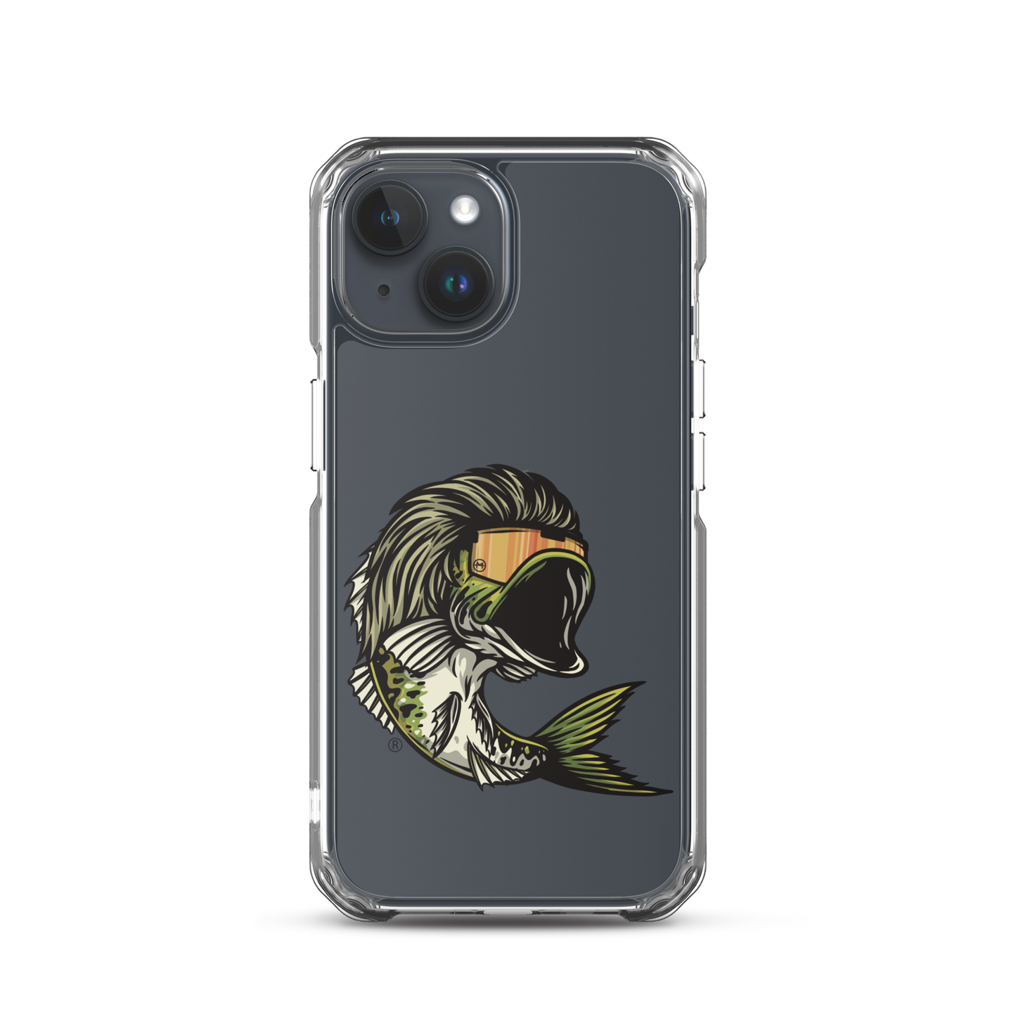 Bass Mullet iPhone Case - Clear