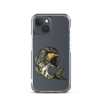 Bass Mullet iPhone Case - Clear