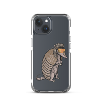 Armadillo Mullet iPhone Case - Clear