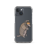 Armadillo Mullet iPhone Case - Clear