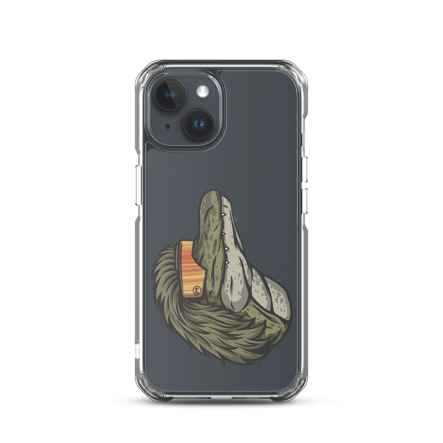 Gator Mullet iPhone Case - Clear