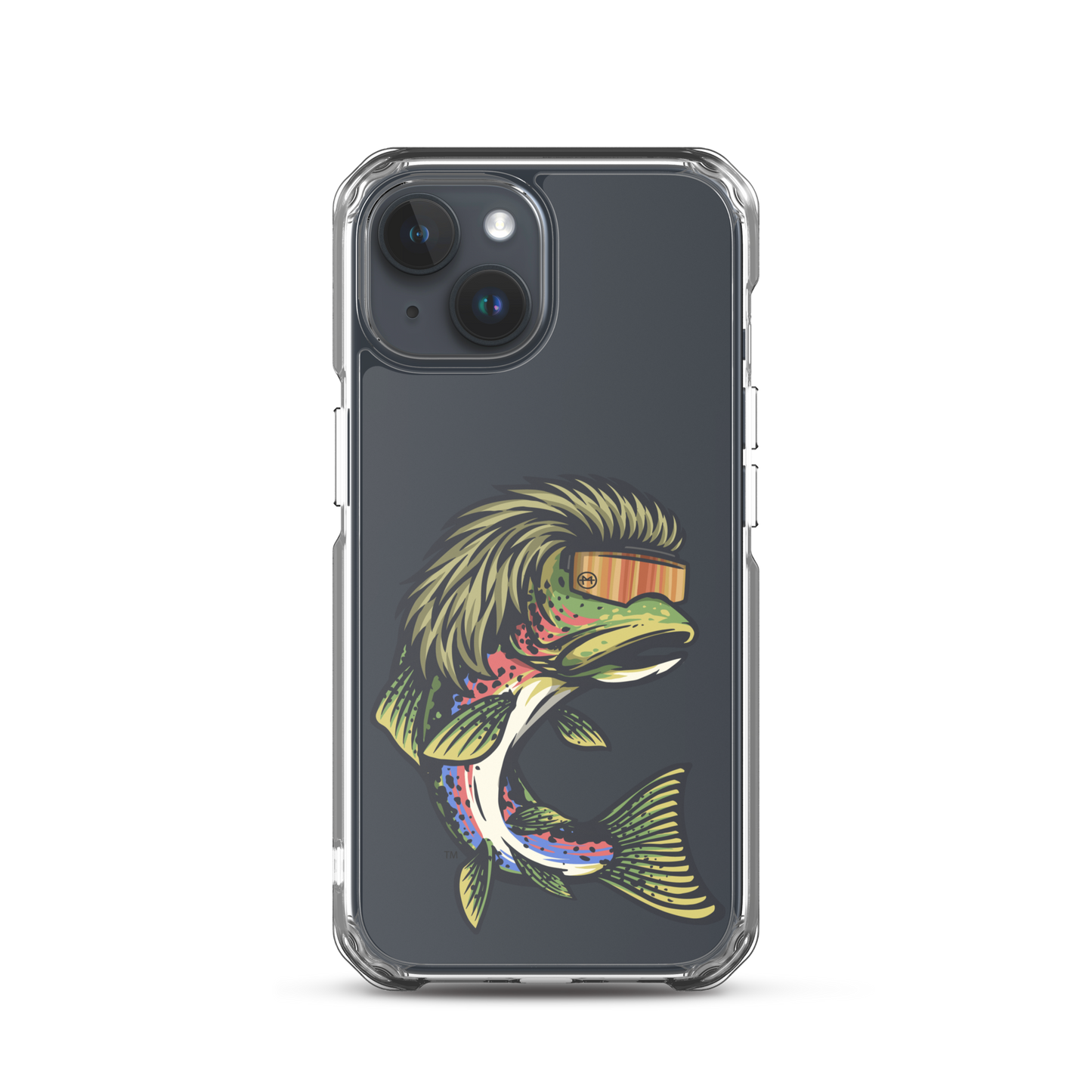 Trout Mullet iPhone Case - Clear