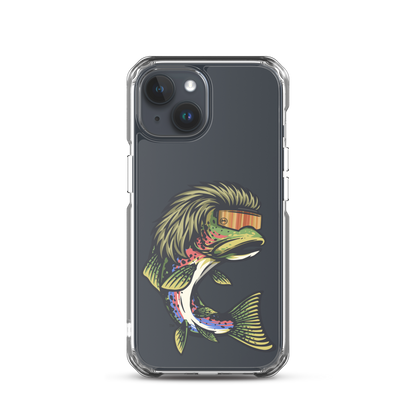 Trout Mullet iPhone Case - Clear