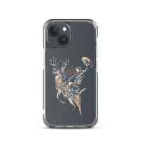 Deer Mullet Cowboy iPhone® Case - Clear