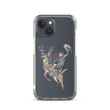 Deer Mullet Cowboy iPhone® Case - Clear