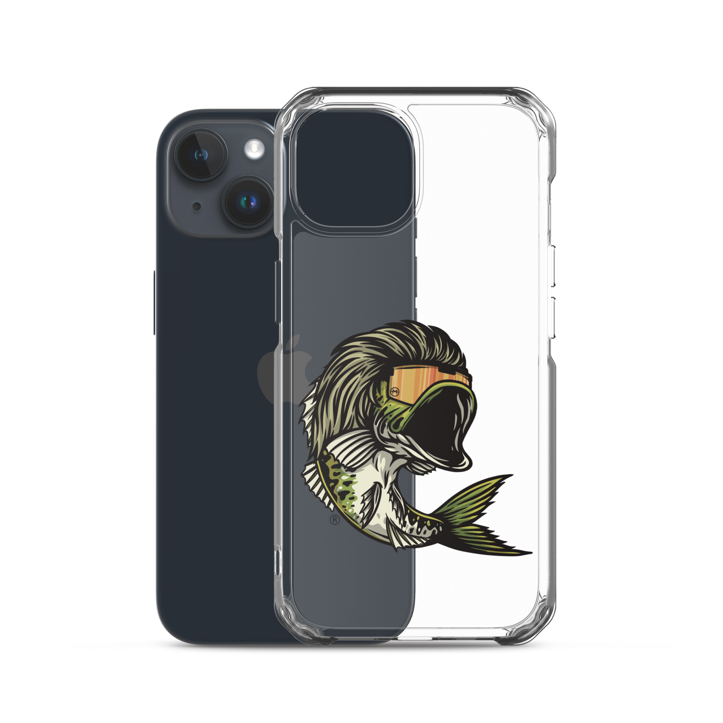 Bass Mullet iPhone Case - Clear