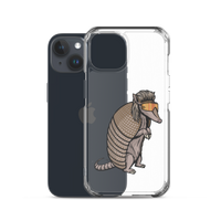 Armadillo Mullet iPhone Case - Clear