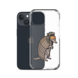 Armadillo Mullet iPhone Case - Clear