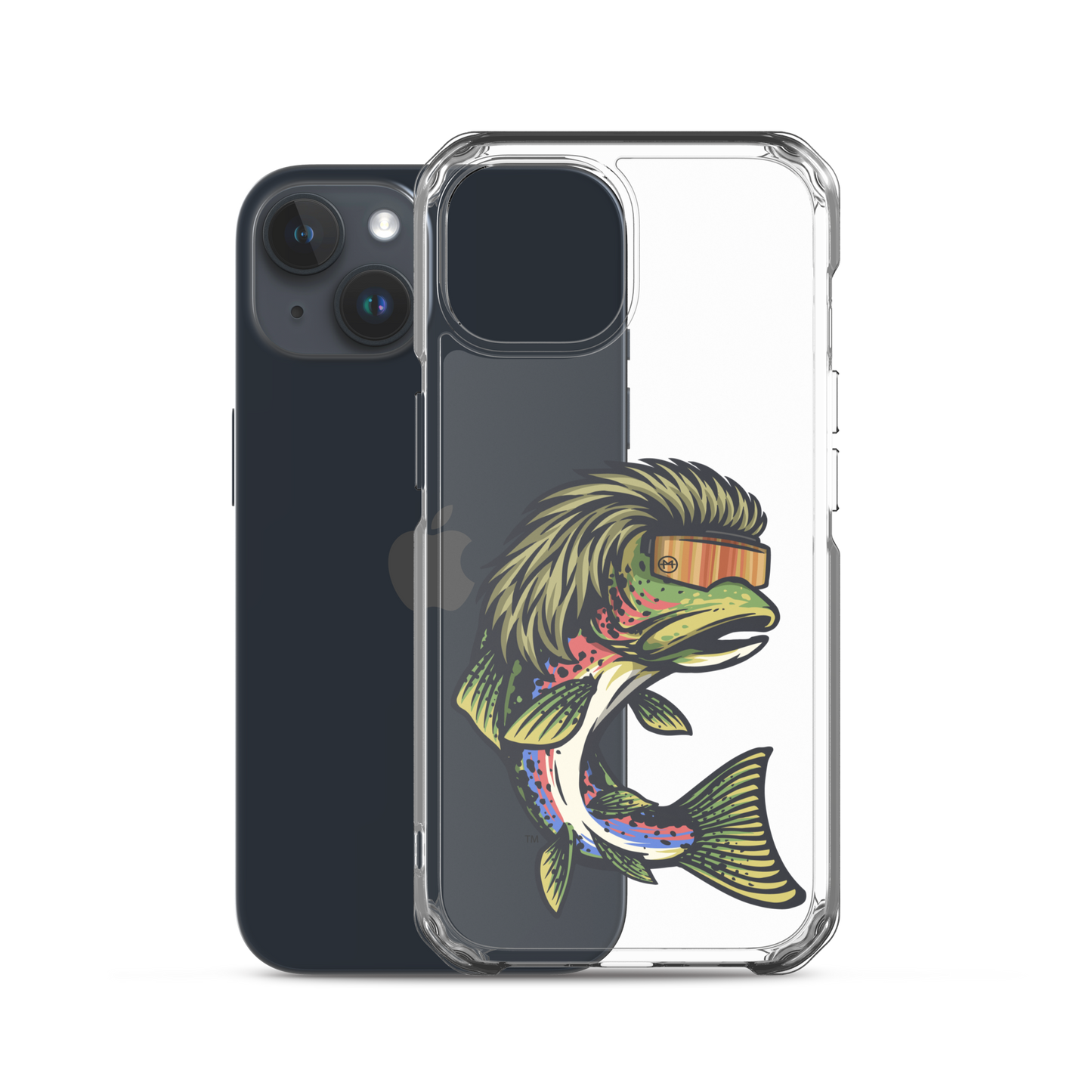 Trout Mullet iPhone Case - Clear