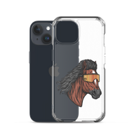 Horse Mullet iPhone Case - Clear