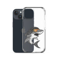 Shark Mullet iPhone Case - Clear