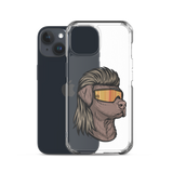 Chocolate Lab Mullet iPhone Case - Clear