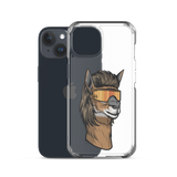 Llama Mullet iPhone Case - Clear