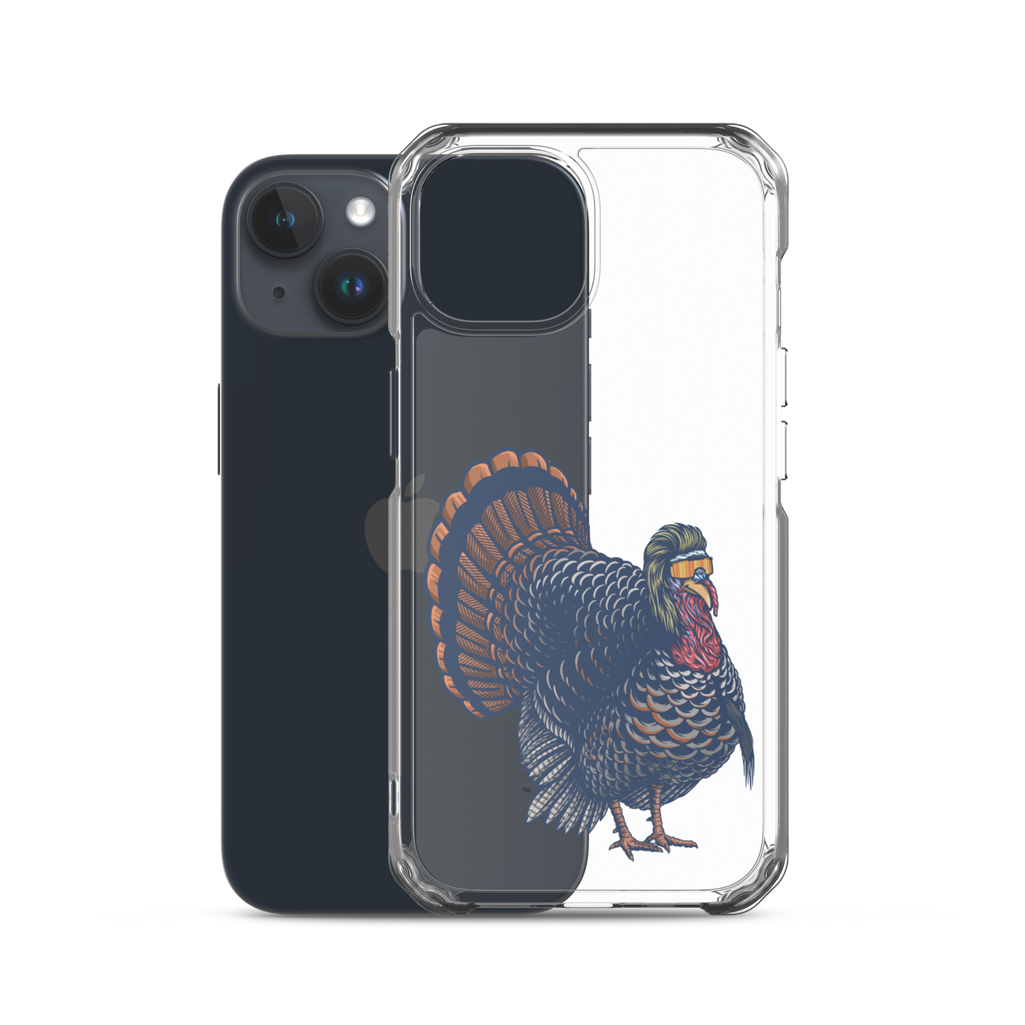 Turkey Mullet iPhone Case - Clear