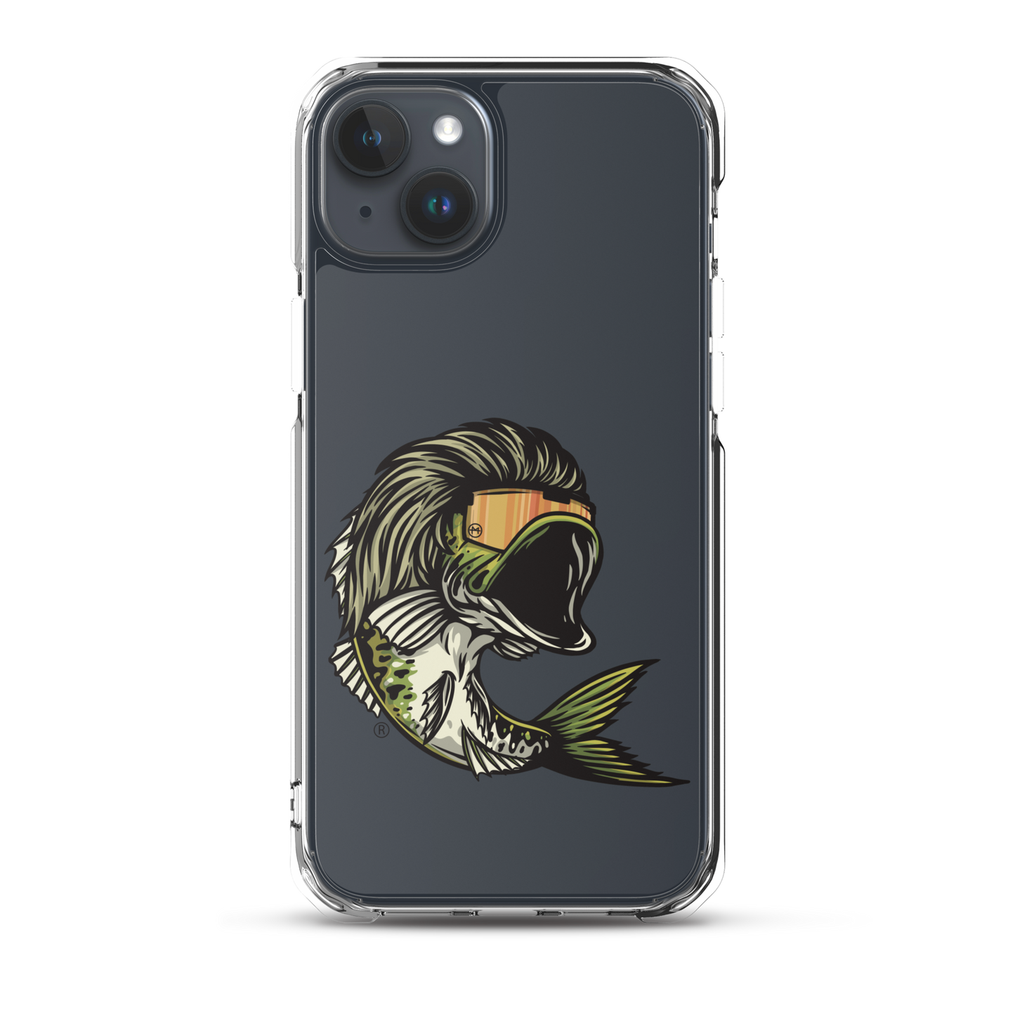 Bass Mullet iPhone Case - Clear