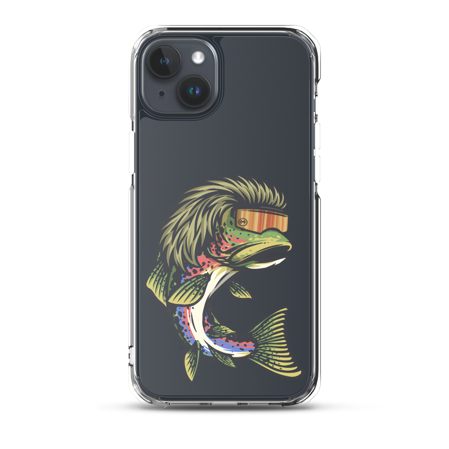 Trout Mullet iPhone Case - Clear