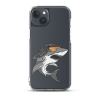 Shark Mullet iPhone Case - Clear