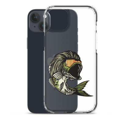 Bass Mullet iPhone Case - Clear