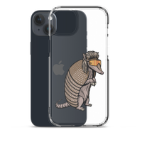 Armadillo Mullet iPhone Case - Clear