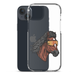 Horse Mullet iPhone Case - Clear