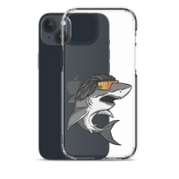 Shark Mullet iPhone Case - Clear