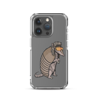 Armadillo Mullet iPhone Case - Clear