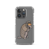 Armadillo Mullet iPhone Case - Clear