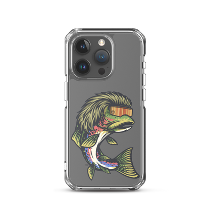 Trout Mullet iPhone Case - Clear