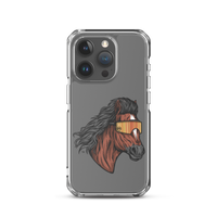 Horse Mullet iPhone Case - Clear