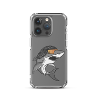 Shark Mullet iPhone Case - Clear