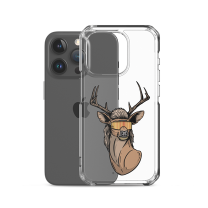 Deer Mullet 2.0 iPhone Case - Clear