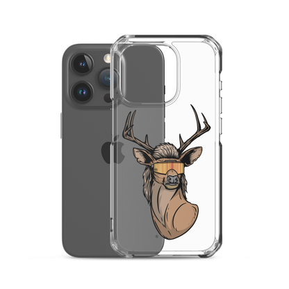 Deer Mullet 2.0 iPhone Case - Clear