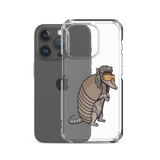 Armadillo Mullet iPhone Case - Clear