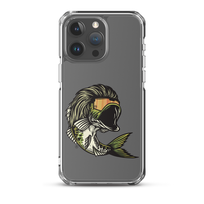 Bass Mullet iPhone Case - Clear