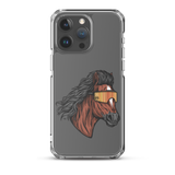 Horse Mullet iPhone Case - Clear