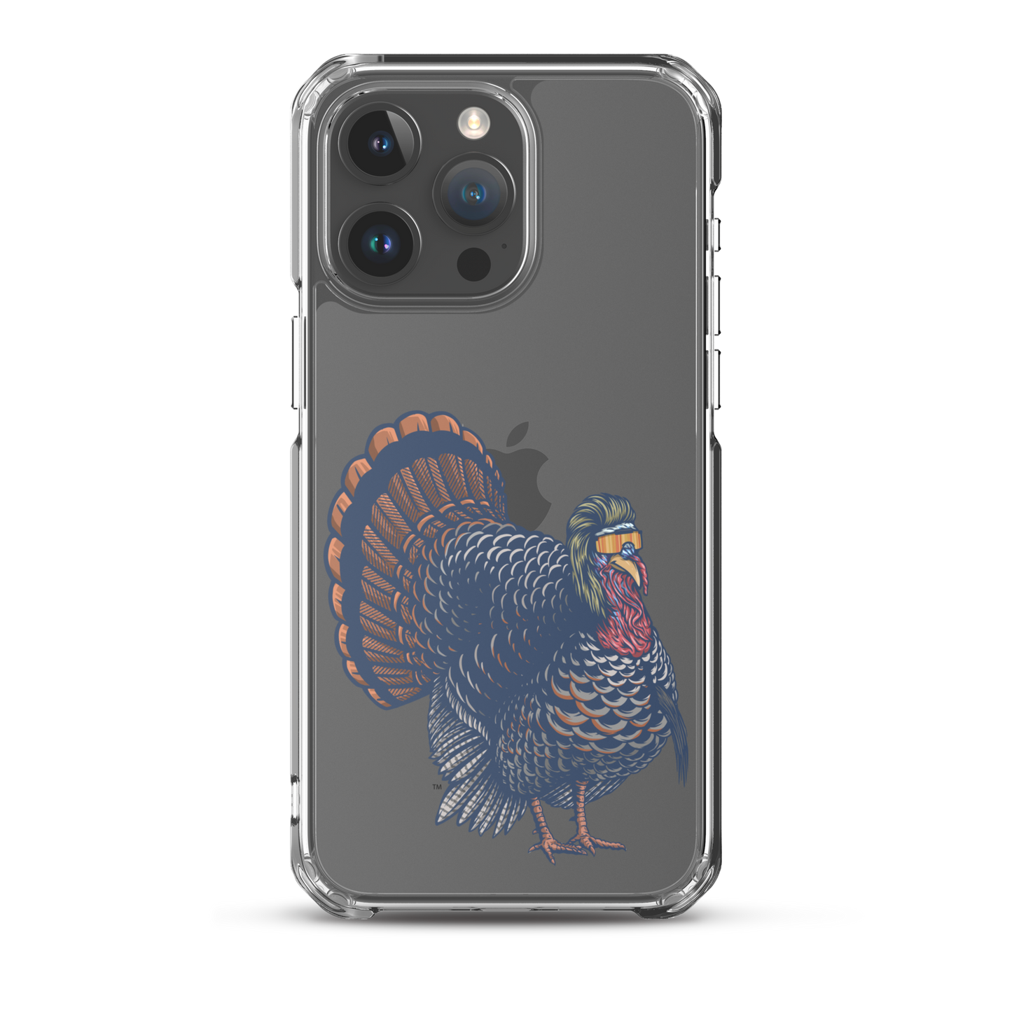 Turkey Mullet iPhone Case - Clear