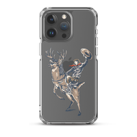 Deer Mullet Cowboy iPhone® Case - Clear