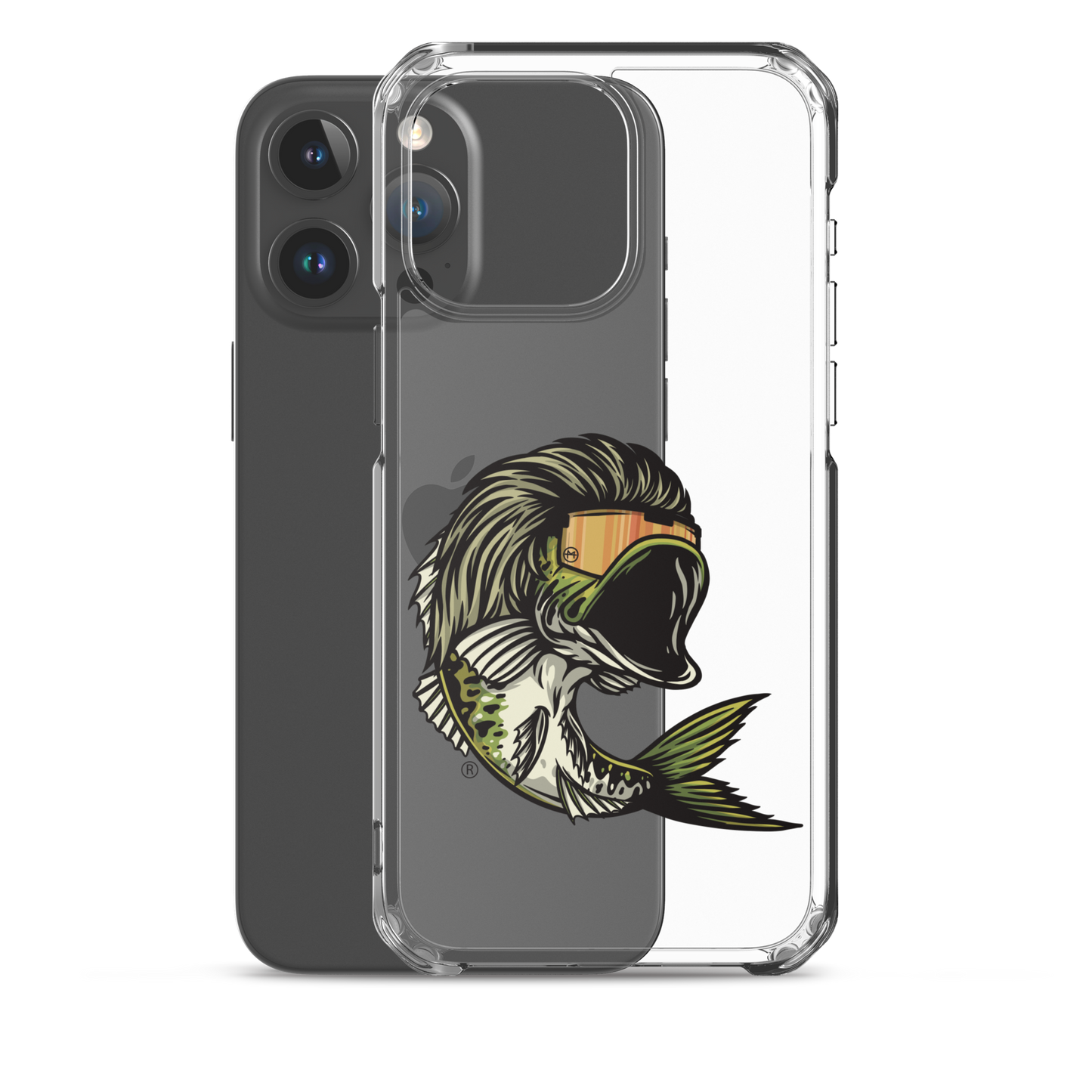 Bass Mullet iPhone Case - Clear