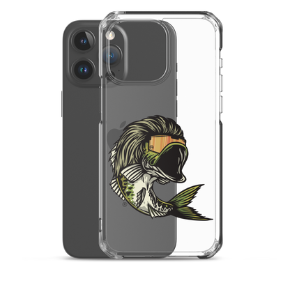 Bass Mullet iPhone Case - Clear