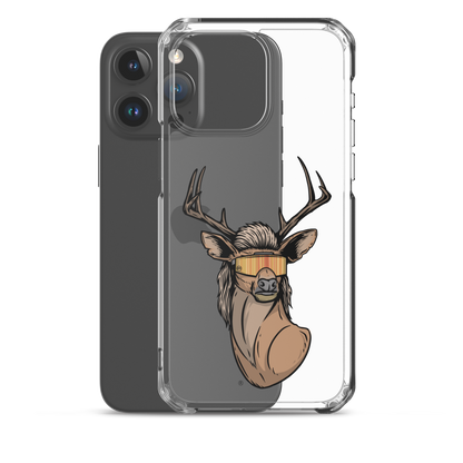 Deer Mullet 2.0 iPhone Case - Clear