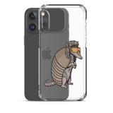 Armadillo Mullet iPhone Case - Clear