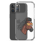 Horse Mullet iPhone Case - Clear