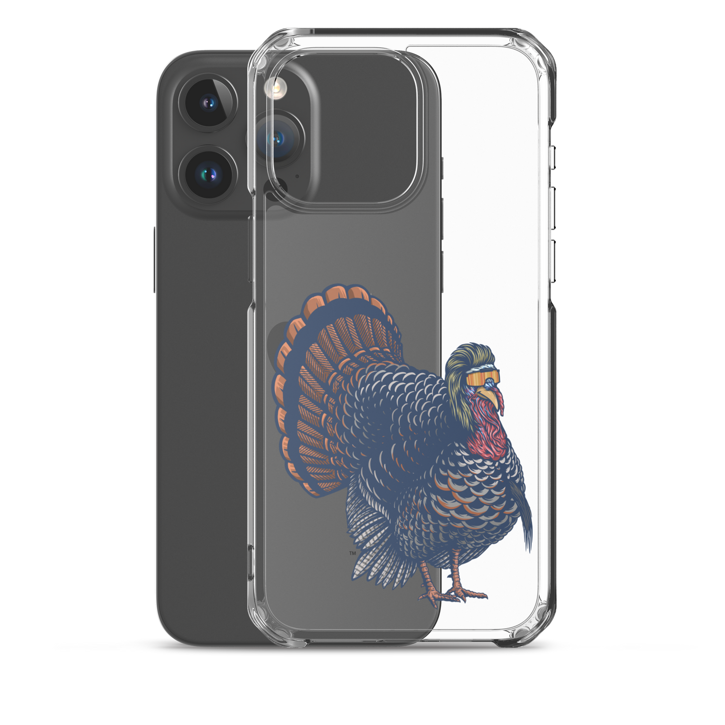 Turkey Mullet iPhone Case - Clear