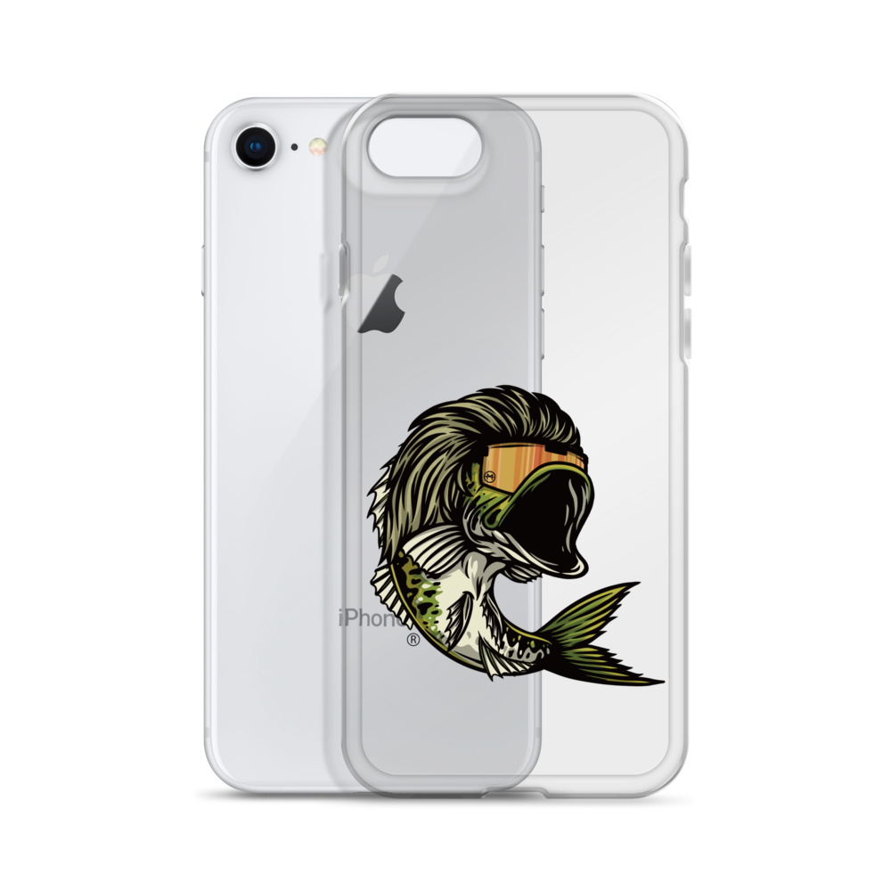 Bass Mullet iPhone Case - Clear