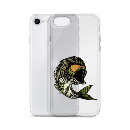 Bass Mullet iPhone Case - Clear