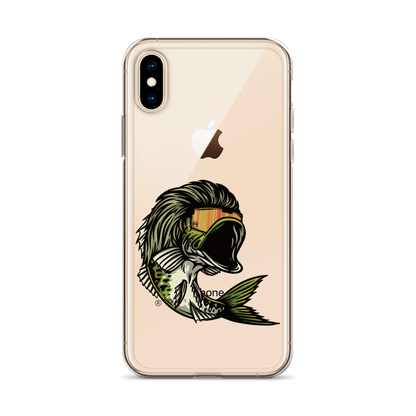 Bass Mullet iPhone Case - Clear