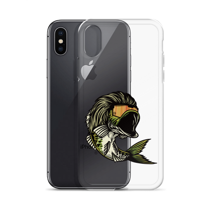 Bass Mullet iPhone Case - Clear
