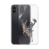 Deer Mullet Cowboy iPhone® Case - Clear