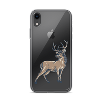 Deer Mullet Standing iPhone® Case - Clear